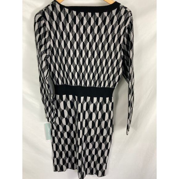 NWT London Times Knit Sweater Dress Size Large - Picture 7 of 8
